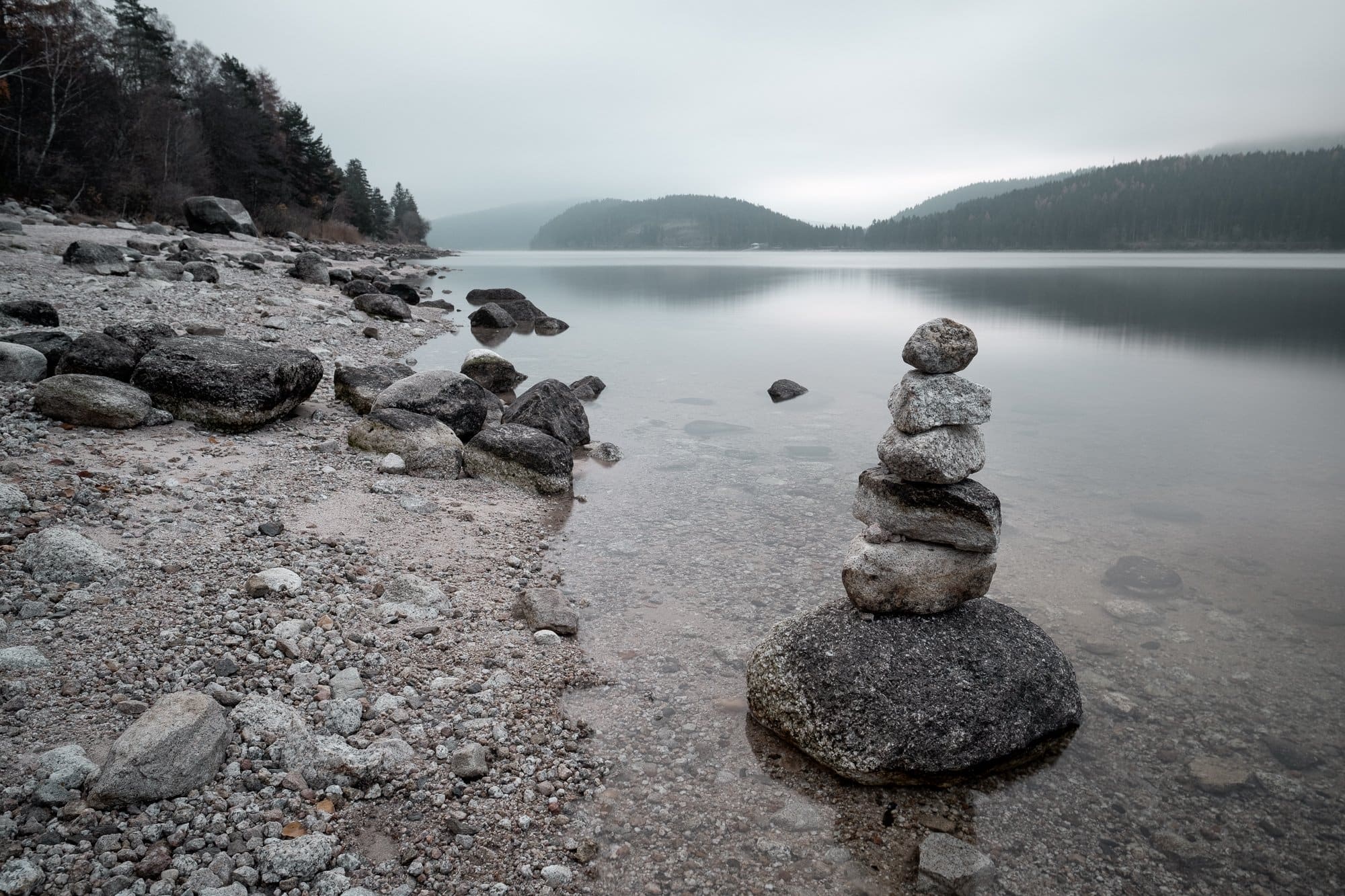 Schluchsee – bei minus 3 Grad – Challenge accepted!